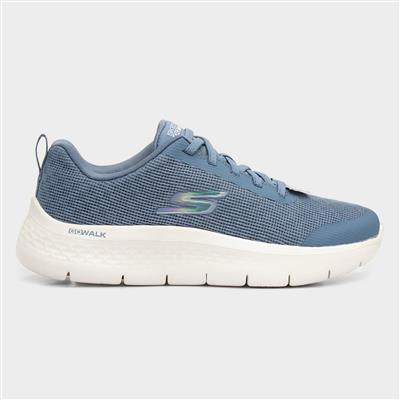 Go Walk Flex Viva Womens Blue Trainer