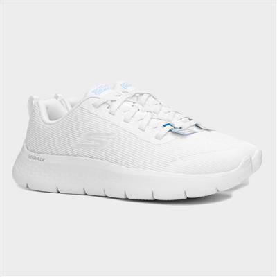 Go Walk Flex Viva Womens White Trainer