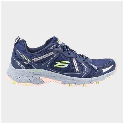 Hillcrest Womens Lace Up Navy Trainer