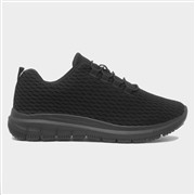 XL Carant Womens Black Knitted Trainer (Click For Details)