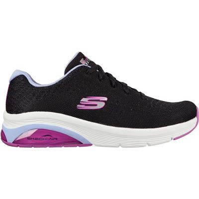 Skech-Air Extreme Womens Black Trainer