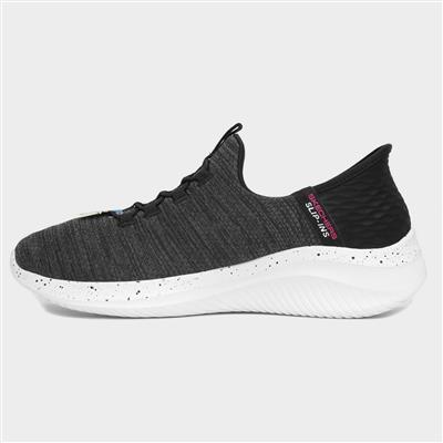 Slip Ins Womens Black Trainer