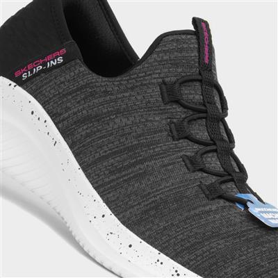 Slip Ins Womens Black Trainer