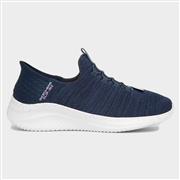 Skechers Slip Ins Womens Navy Trainer (Click For Details)
