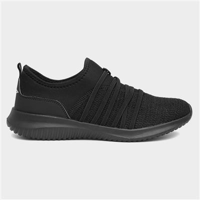 Equinox Womens Black Trainer