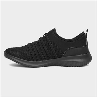 Equinox Womens Black Trainer