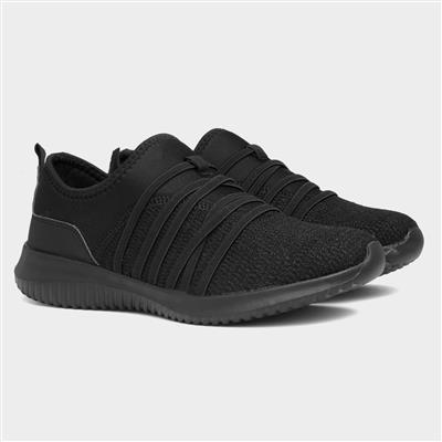 Equinox Womens Black Trainer