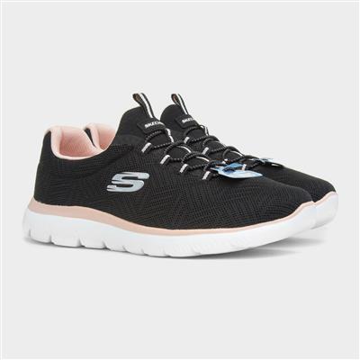Summits Womens Black Trainer