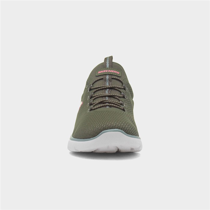 Summits Summer Blush Womens Olive Trainer