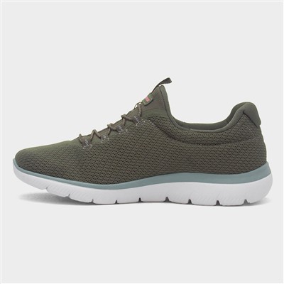 Summits Summer Blush Womens Olive Trainer