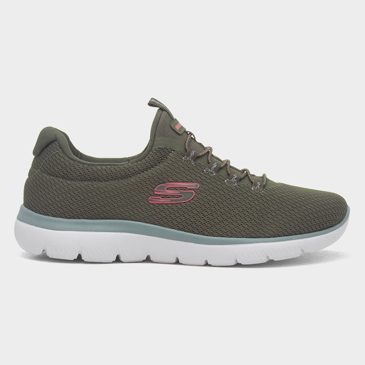 Summits Summer Blush Womens Olive Trainer