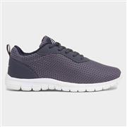 XL Surma Womens Smokey Blue Knitted Trainer (Click For Details)
