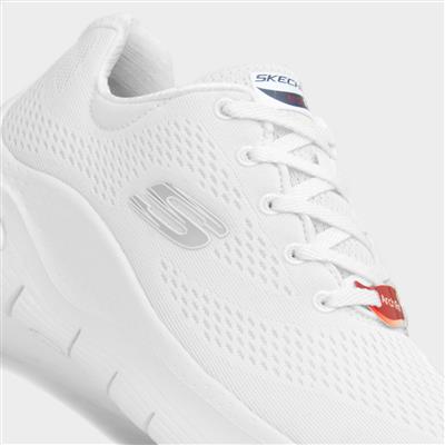 Arch Fit Big Appeal Womens White Trainer