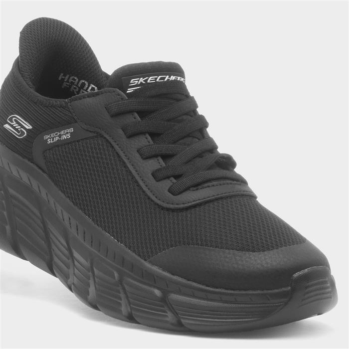 Slip Ins Bobs Flex Womens Black Trainer