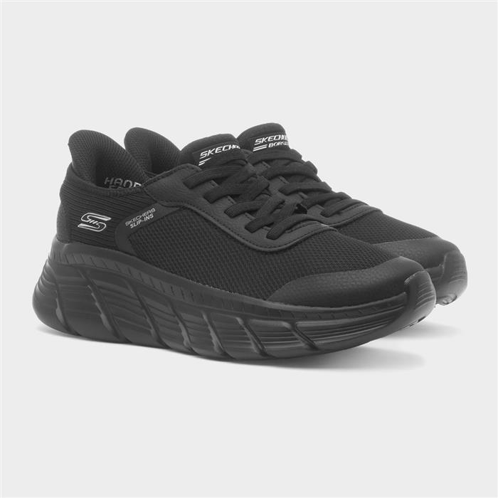 Slip Ins Bobs Flex Womens Black Trainer