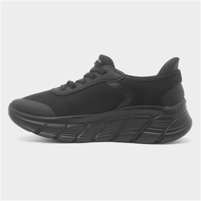Slip Ins Bobs Flex Womens Black Trainer