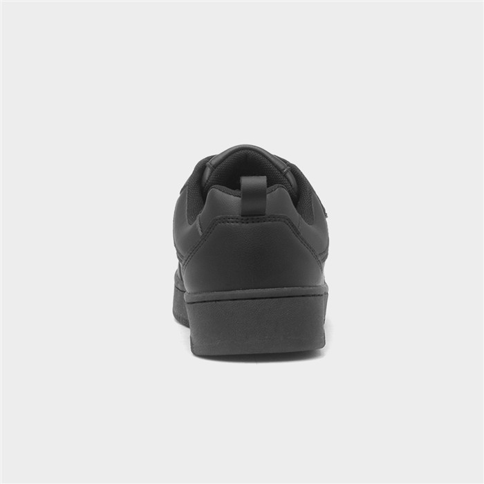Womens Black Easy Fasten Trainer