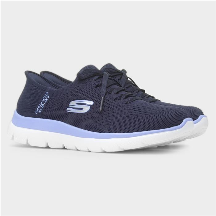 Slip Ins Summits Womens Navy Trainer