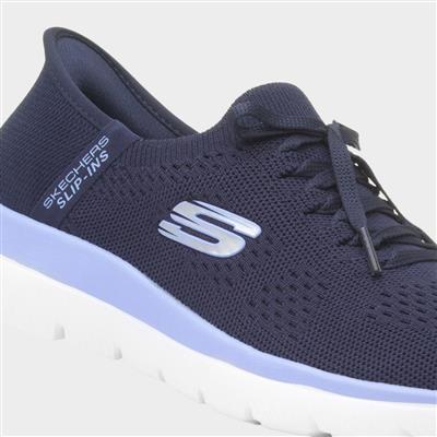 Slip Ins Summits Womens Navy Trainer