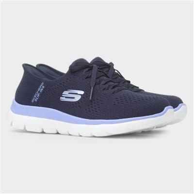 Slip Ins Summits Womens Navy Trainer