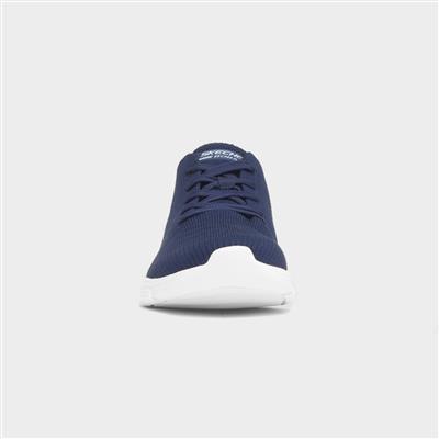 Bobs B Flex Womens Navy Knitted Trainer