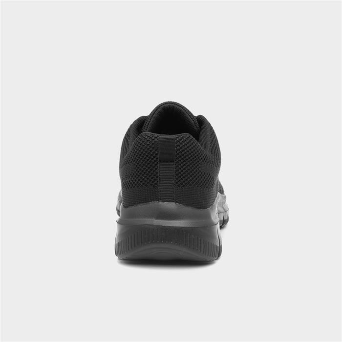 Womens Lace Up Flat Chunky Lace Up Trainer