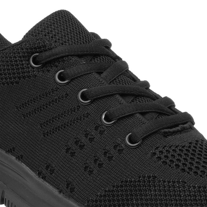 Womens Lace Up Flat Chunky Lace Up Trainer