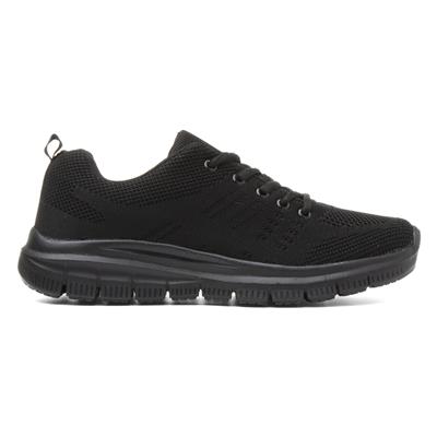 adidas black lace up trainers
