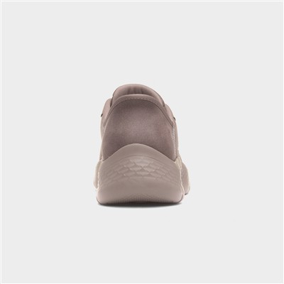 Slip Ins Go Walk Womens Brown Trainer