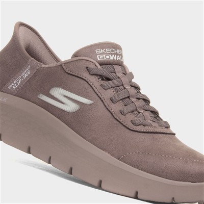 Slip Ins Go Walk Womens Brown Trainer