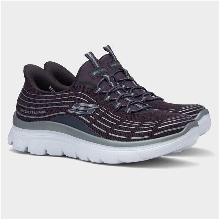 Slip Ins Summits Womens Charcoal Trainer