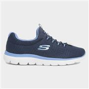Skechers Summits Womens Navy Trainer (Click For Details)