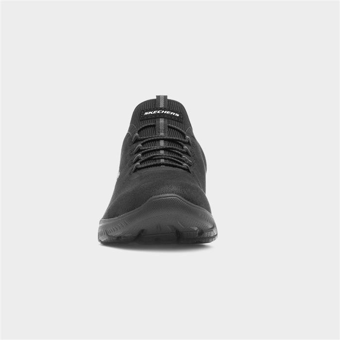 Summits Oh So Smooth Womens Black Trainer
