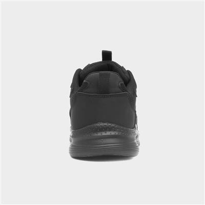 Hudson Womens Black Mesh Trainer
