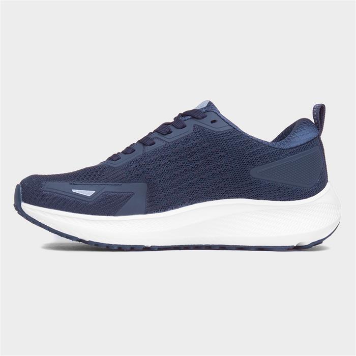 Enterprise Womens Navy Knitted Trainer