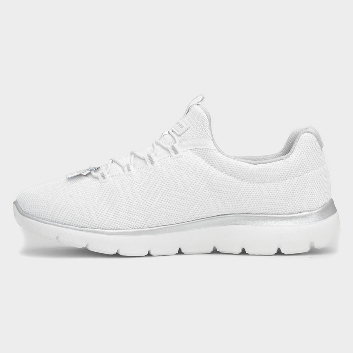 Skechers Summits Womens White Trainer 84086 Shoe Zone