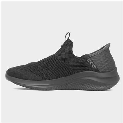 Slip Ins Ultra Flex Womens Black Trainer