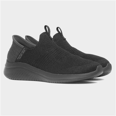Slip Ins Ultra Flex Womens Black Trainer