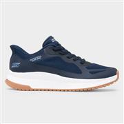Skechers Bobs Squad Slip Ins Womens Navy Trainer (Click For Details)