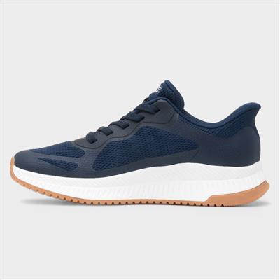 Bobs Squad Slip Ins Womens Navy Trainer