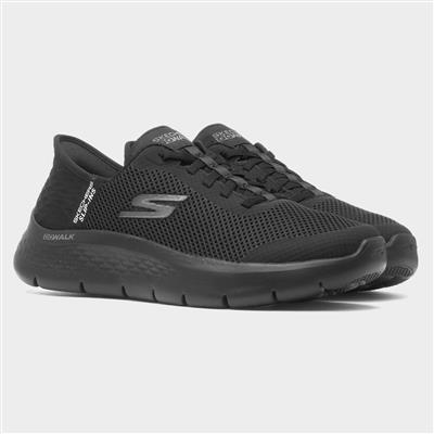 Go Walk Slip Ins Womens Black Trainer