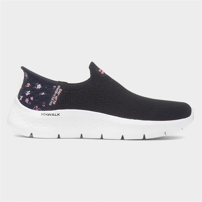 Slip Ins Sunset Rose Womens Black Trainer