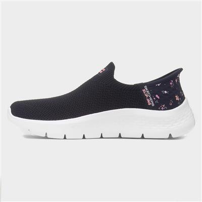 Slip Ins Sunset Rose Womens Black Trainer