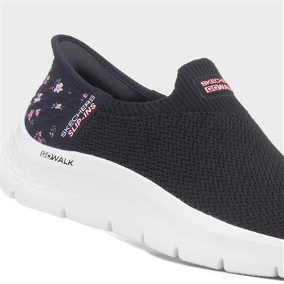 Slip Ins Sunset Rose Womens Black Trainer