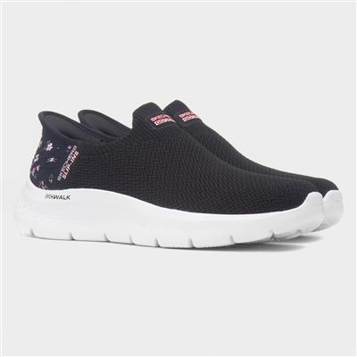 Slip Ins Sunset Rose Womens Black Trainer