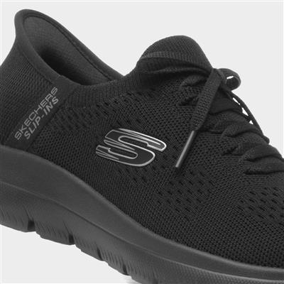 Slip Ins Summits Womens Black Trainer