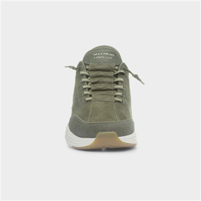 Womens Olive Contour Cozy Fit Trainers