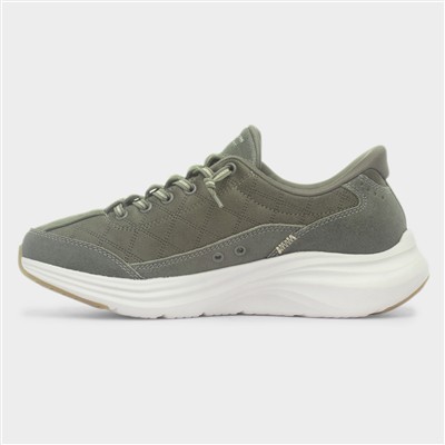Womens Olive Contour Cozy Fit Trainers
