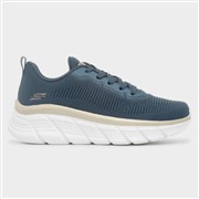 Skechers Bobs B Flex Womens Navy Lace Up Trainer (Click For Details)