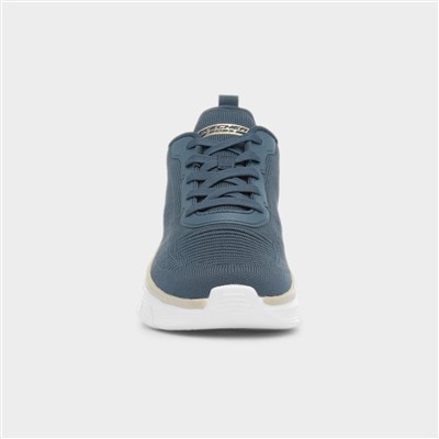 Bobs B Flex Womens Navy Lace Up Trainer